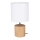 Lampe de table TRONGO ROUND 1xE27/25W/230V chêne