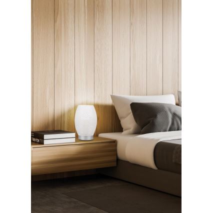 Lampe de table VENUS 1xE27/60W/230V blanc/argent