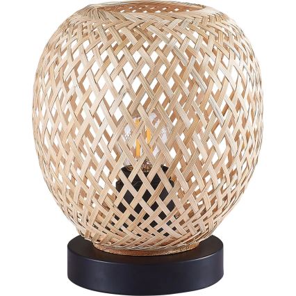 Lampe de table ZANZIBAR 1xE27/20W/230V d. 18 cm bambou