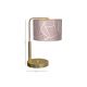 Lampe de table ZIGGY 1xE27/60W/230V rose/dorée