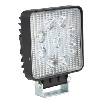 Feu de recul de voiture SINGLE LED/1W/12V IP67 argenté