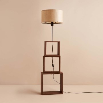 Lampe debout AYD 1xE27/40W/230V marron