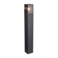 Lampe d'extérieur 1xE27/40W/230V IP44 80 cm noir/fumé