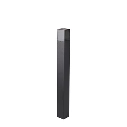 Lampe d'extérieur 1xE27/40W/230V IP44 80 cm noir/fumé