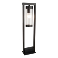 Lampe d'extérieur 1xE27/60W/230V IP44 noir/brun fumé