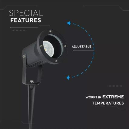 Lampe d'extérieur 1xGU10/35W/230V IP44