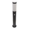 Lampe d'extérieur avec détecteur LOPPA 1xE27/60W/230V 65 cm IP44 anthracite