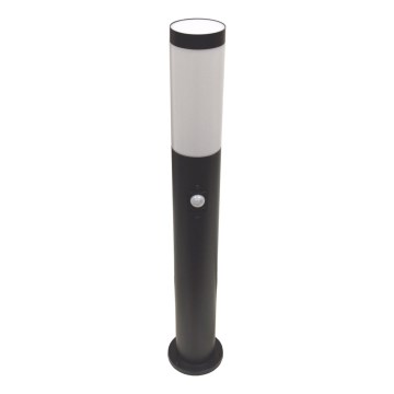 Lampe d'extérieur avec détecteur LOPPA 1xE27/60W/230V 65 cm IP44 anthracite
