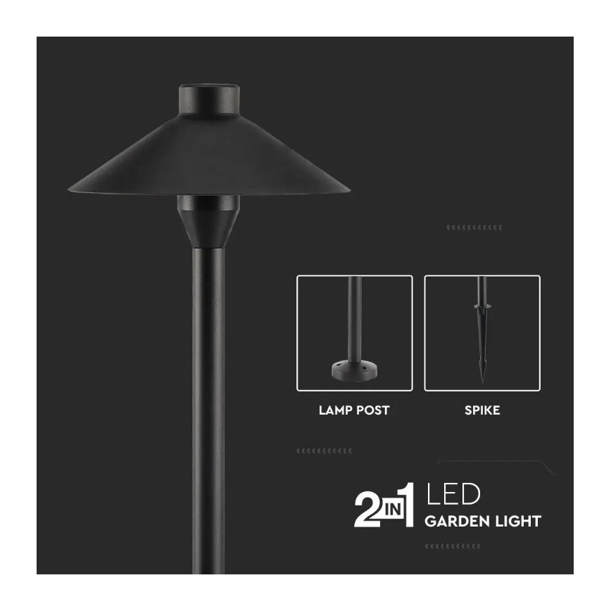 Lampe d'extérieur GARDEN LED/7W/230V 3000K IP65