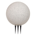 Lampe d'extérieur KULA 1xE27/60W/230V diam. 40 cm IP44 grise