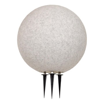 Lampe d'extérieur KULA 1xE27/60W/230V diam. 40 cm IP44 grise