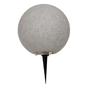 Lampe d'extérieur KULA 1xE27/60W/230V Ø 30 cm IP44 gris