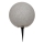 Lampe d'extérieur KULA 1xE27/60W/230V Ø 30 cm IP44 gris