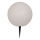 Lampe d'extérieur KULA 1xE27/60W/230V Ø 35 cm IP44 blanche