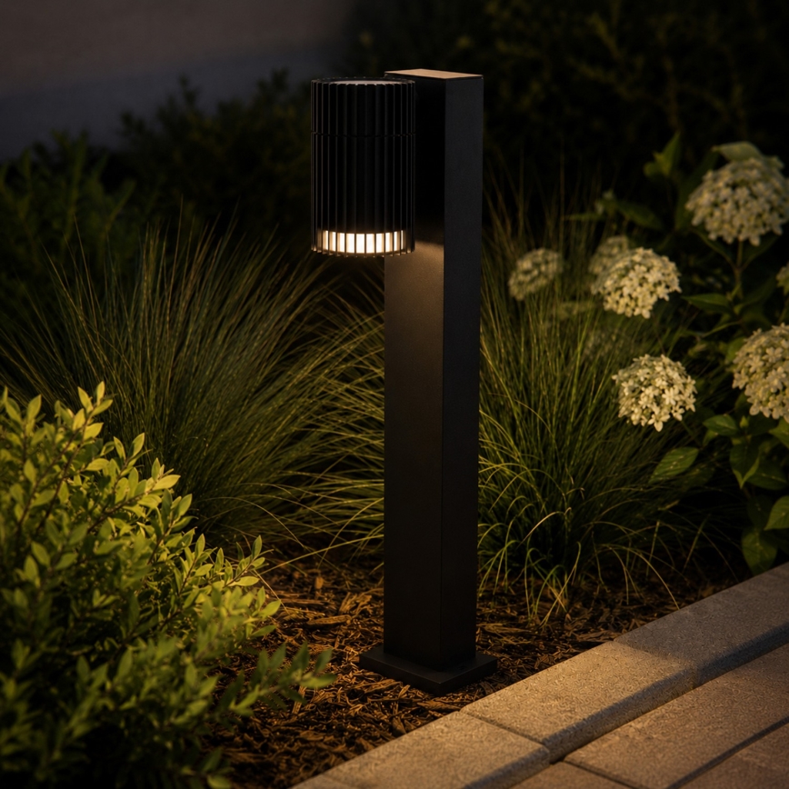 Lampe d'extérieur LANTHEA 1x GU10/11W/230V IP44 50 cm noire