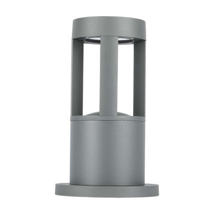 Lampe d'extérieur LED/10W/230V 25cm 3000K IP65 grise