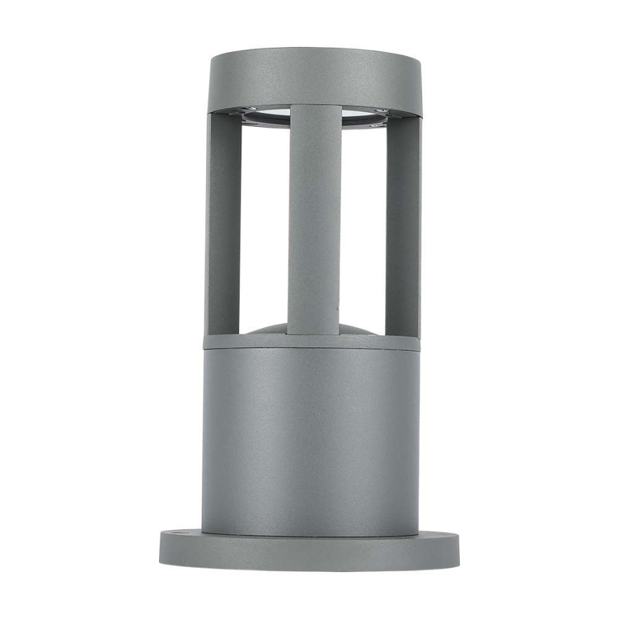 Lampe d'extérieur LED/10W/230V 25cm 3000K IP65 grise