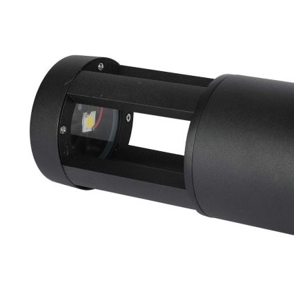 Lampe d'extérieur LED/10W/230V 25cm 3000K IP65 noire