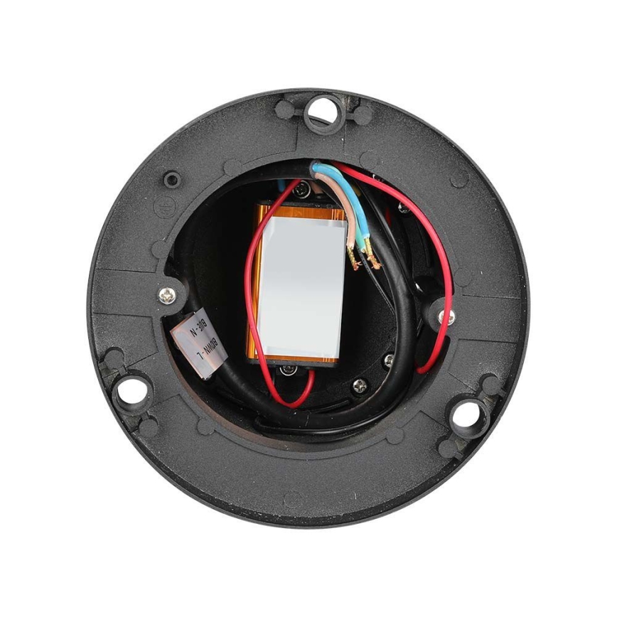 Lampe d'extérieur LED/10W/230V 25cm 3000K IP65 noire