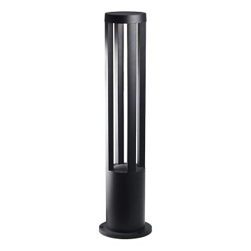 Lampe d'extérieur LED/10W/230V 3000K IP65 80 cm noire