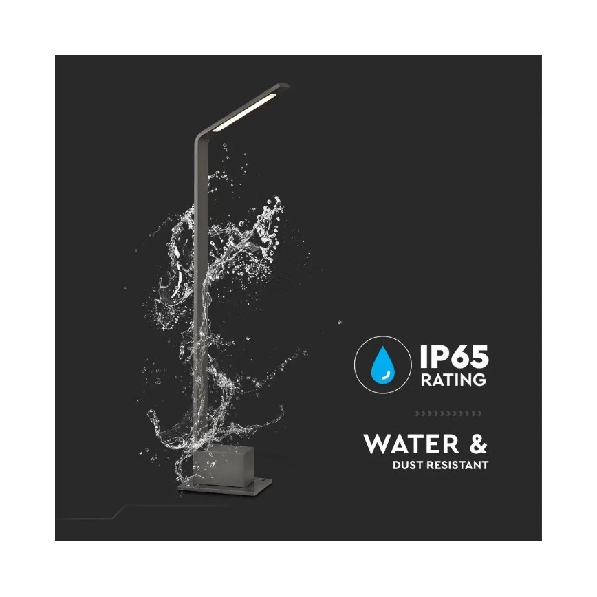 Lampe d'extérieur LED/6W/230V IP65 anthracite