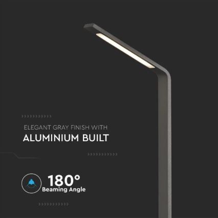 Lampe d'extérieur LED/6W/230V IP65 anthracite