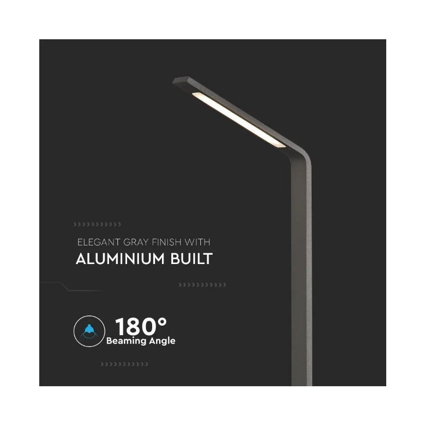 Lampe d'extérieur LED/6W/230V IP65 anthracite