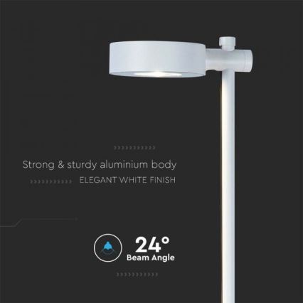 Lampe d'extérieur LED/7W/230V 4000K IP65 blanche