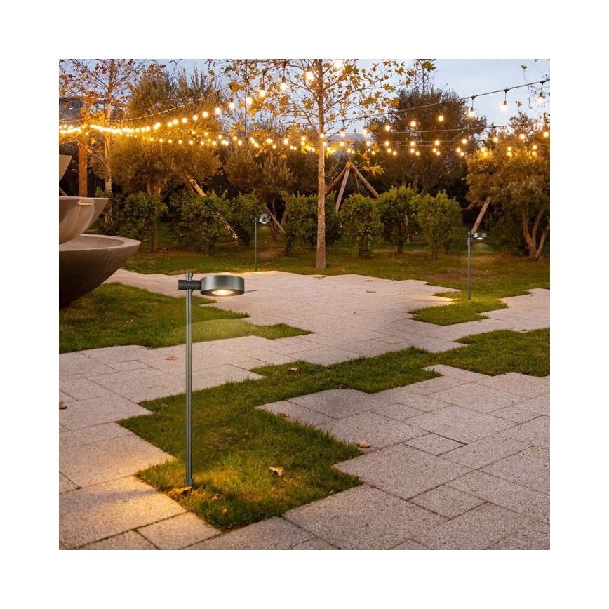 Lampe d'extérieur LED/7W/230V 4000K IP65 noire 102 cm