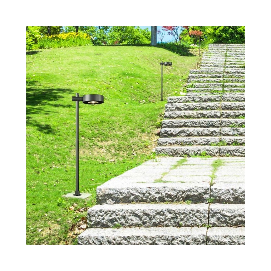Lampe d'extérieur LED/7W/230V 4000K IP65 noire 102 cm