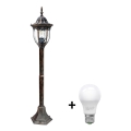 Lampe d'extérieur LED FLORENCJA 1xE27/10W/230V IP43