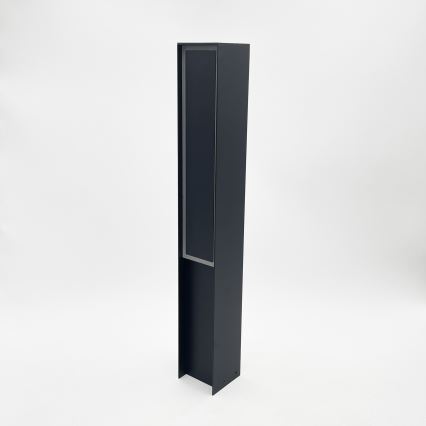 Lampe d'extérieur LED MODO — 8 W, 230 V, 4000 K, IP54, 50 cm, noire