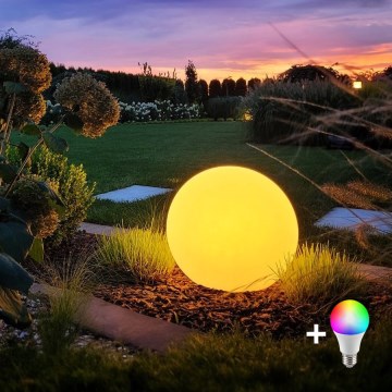 Lampe d'extérieur LED RGBW dimmable GLOBO 1xE27/12W/230V 2700-6500K diam. 40 cm IP44 Wi-Fi