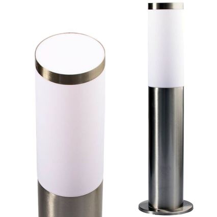 Lampe d'extérieur LED RGBW dimmable LIVIA 1xE27/6,5W/230V 2700-6500K Wi-Fi 45 cm IP44 argentée