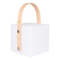 Lampe d'extérieur LED RGBW MAJORKA LED/0,5W/5V USB 1200 mAh IP44 blanche