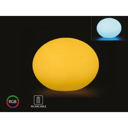 Lampe d'extérieur LED RVB à intensité variable LED/1W/230V 20cm IP67 + télécommande