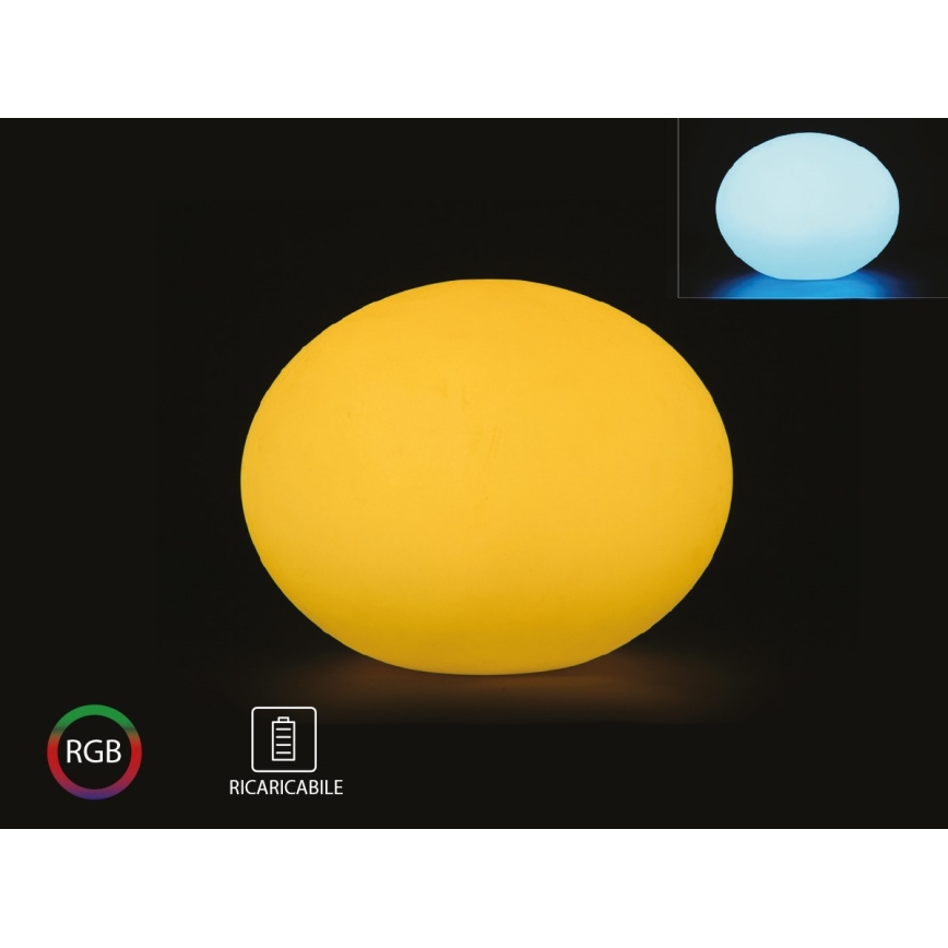 Lampe d'extérieur LED RVB à intensité variable LED/1W/230V 20cm IP67 + télécommande