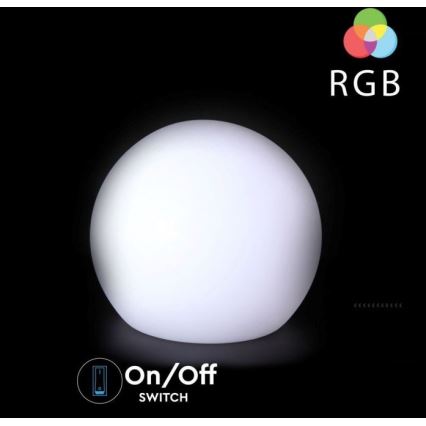 Lampe d'extérieur LED RVB à intensité variable LED/1W/230V 30cm IP67