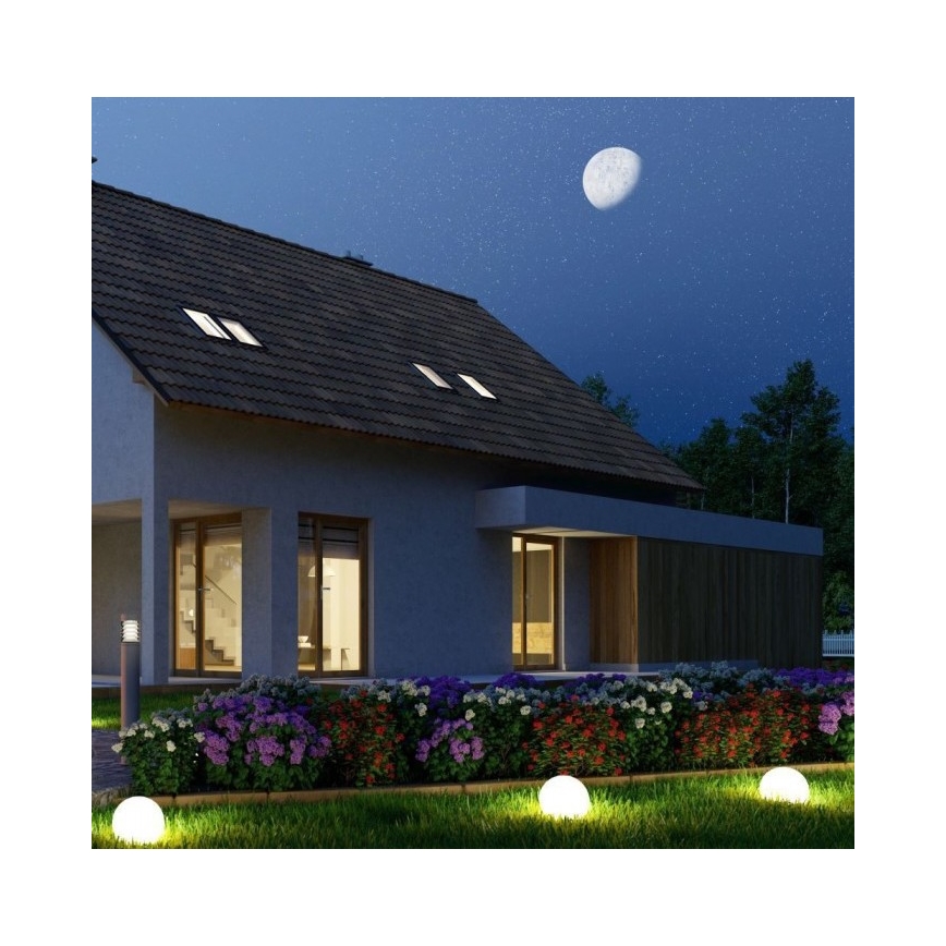 Lampe d'extérieur LED RVB à intensité variable LED/1W/230V 30cm IP67