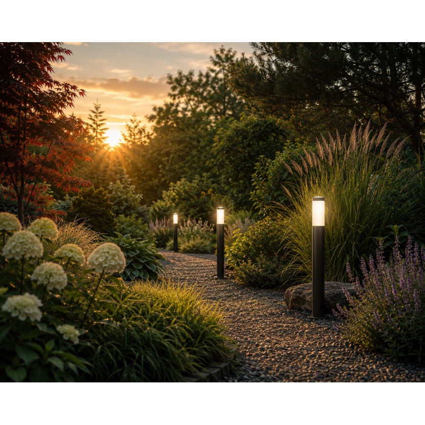 Lampe d'extérieur LOPPA 1xE27/60W/230V 65 cm IP44 anthracite
