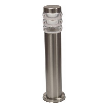 Lampe d'extérieur LULA 1xE27/60W/230V 45 cm IP44 chrome mat