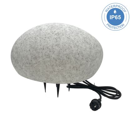 Lampe d'extérieur LUMISTONE 1x E27/15W/230V IP65 Ø 38 cm