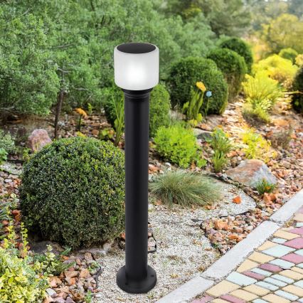 Lampe d'extérieur MADRID 1xE27/12W/230V 80 cm IP44 noire