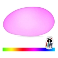 Lampe d'extérieur RGB à intensité variable LED/1W/5V 28cm IP67 1000 mAh+ Télécommande