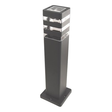 Lampe d'extérieur SANTA 1xE27/60W/230V 50 cm IP54 anthracite