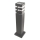 Lampe d'extérieur SANTA 1xE27/60W/230V 50 cm IP54 anthracite