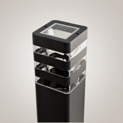 Lampe d'extérieur SANTA 1xE27/60W/230V 50 cm IP54 noire