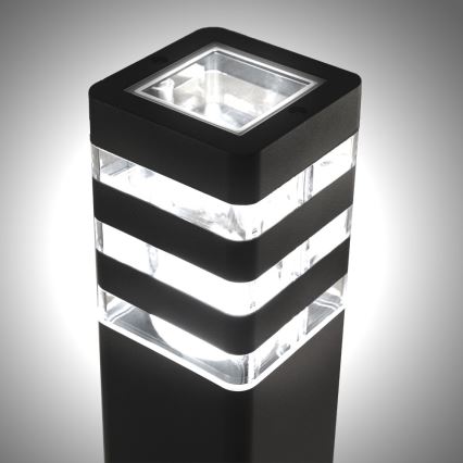 Lampe d'extérieur SANTA 1xE27/60W/230V 50 cm IP54 anthracite