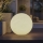 Lampe d'extérieur STONO 1xE27/20W/230V Ø 40 cm IP65 blanche
