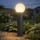 Lampe d'extérieur STONO, avec détecteur de mouvement et capteur crépusculaire, 1xE27/15W/230V, 50 cm, IP65, anthracite